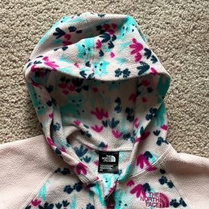 TNF kids full zip hoodie